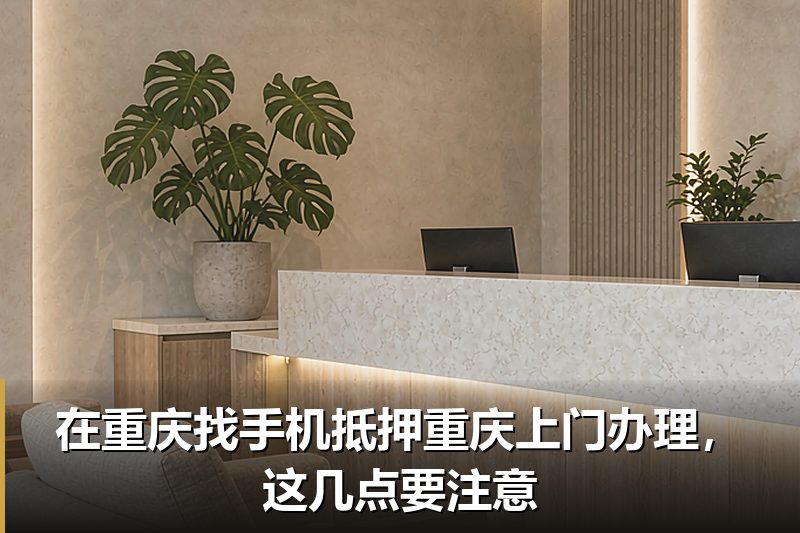 在重庆找手机抵押重庆上门办理，这几点要注意