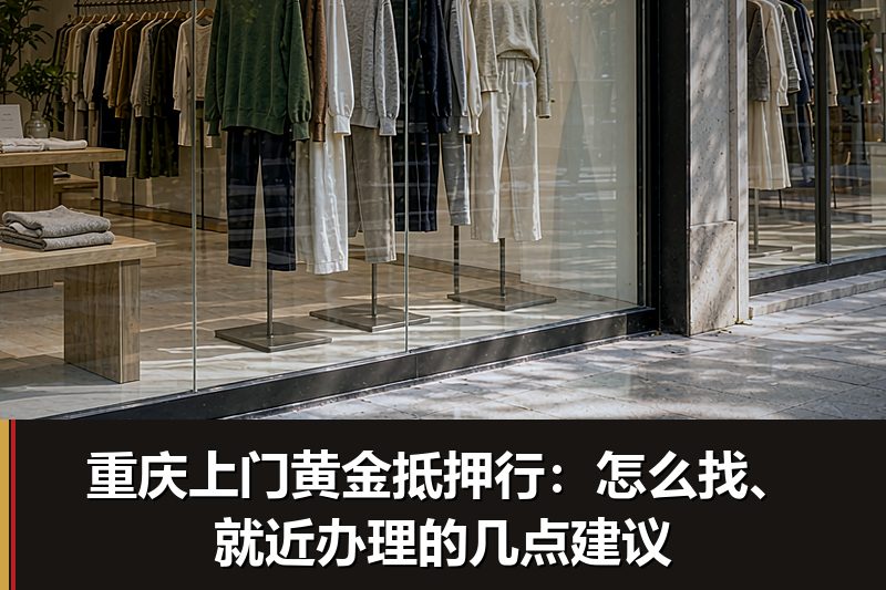 重庆上门黄金抵押行:怎么找、就近办理的几点建议 重庆上门黄金抵押行:怎么找、就近办理的几点建议