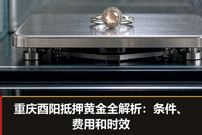 重庆酉阳抵押黄金全解析：条件、费用和时效