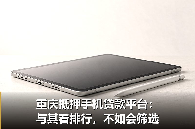 重庆抵押手机贷款平台：与其看排行，不如会筛选