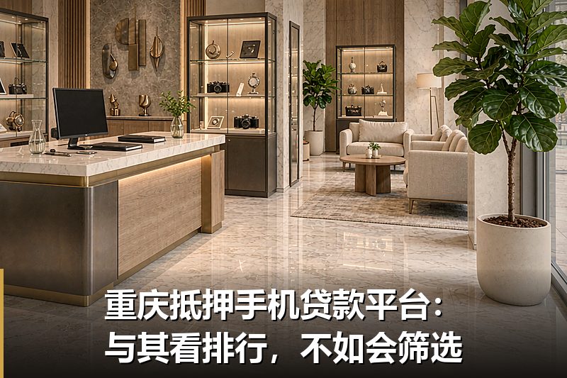重庆抵押手机贷款平台：与其看排行，不如会筛选
