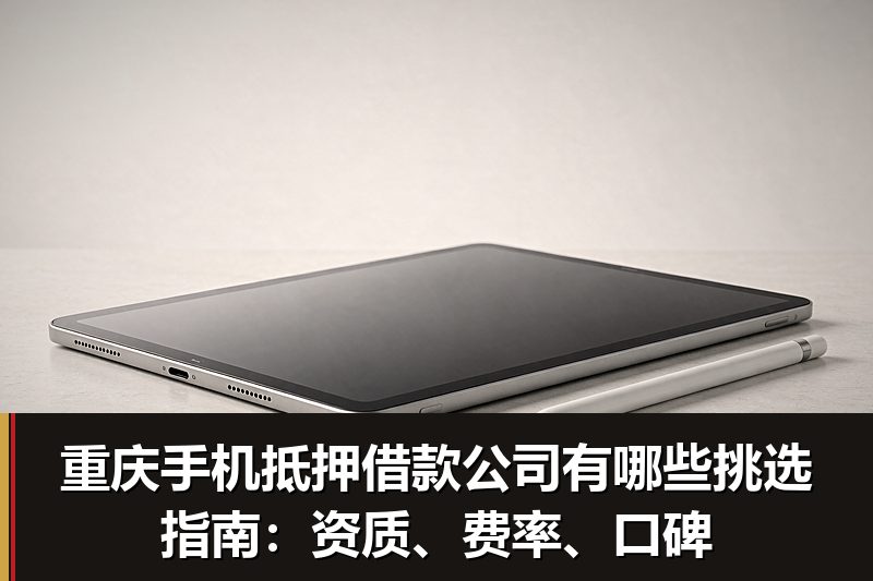 重庆手机抵押借款公司有哪些挑选指南:资质、费率、口碑 重庆手机抵押借款公司有哪些挑选指南:资质、费率、口碑