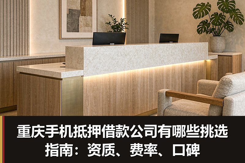 重庆手机抵押借款公司有哪些挑选指南:资质、费率、口碑 重庆手机抵押借款公司有哪些挑选指南:资质、费率、口碑