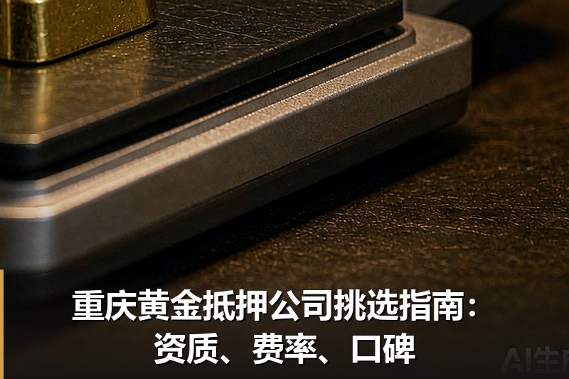 重庆黄金抵押公司挑选指南：资质、费率、口碑